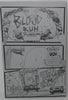 Blood Run #1 - Page 31 - Warhol - Cyan - Magenta - Yellow - Black - Comic Printer Plates - PRESSWORKS - Stephen Cardoselli