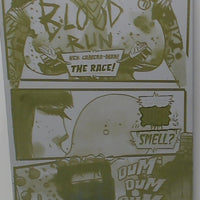 Blood Run #1 - Page 31 - Warhol - Cyan - Magenta - Yellow - Black - Comic Printer Plates - PRESSWORKS - Stephen Cardoselli