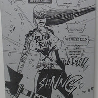 Blood Run #1 - Page 35 - Warhol - Cyan - Magenta - Yellow - Black - Comic Printer Plates - PRESSWORKS - Stephen Cardoselli
