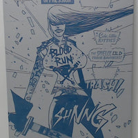 Blood Run #1 - Page 35 - Warhol - Cyan - Magenta - Yellow - Black - Comic Printer Plates - PRESSWORKS - Stephen Cardoselli