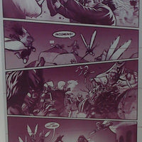 By the Horns: Dark Earth #11 - Page 4 - Magenta - Comic Printer Plate - PRESSWORKS