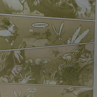 By the Horns: Dark Earth #11 - Page 4 - Yellow - Comic Printer Plate - PRESSWORKS