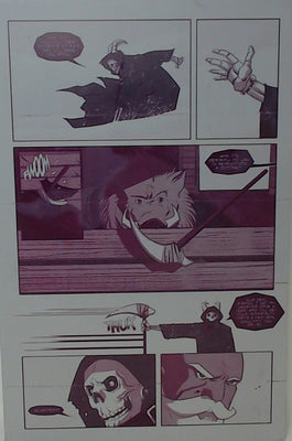 Death Comes for the Toymaker #1 - Page 14 - Magenta - Comic Printer Plate - PRESSWORKS