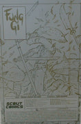 Fung Gi #1 - Inside Front Cover - Yellow - Comic Printer Plate - PRESSWORKS - JM Ringuet