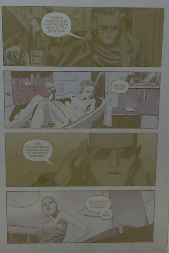 Distorted 3 Distorted #3 - Page 5 - Yellow - Comic Printer Plate - PRESSWORKS ...