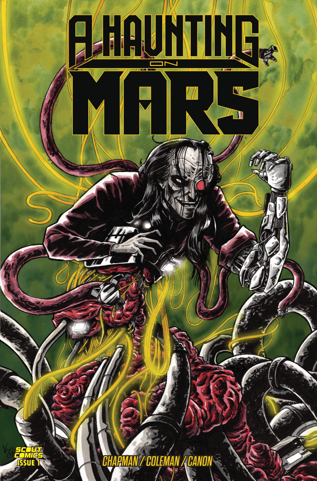 SCOUT SELECT PREMIUM ITEM - A Haunting On Mars #1 - Webstore Exclusive Cover (Kelly Williams) - FEBRUARY 2024