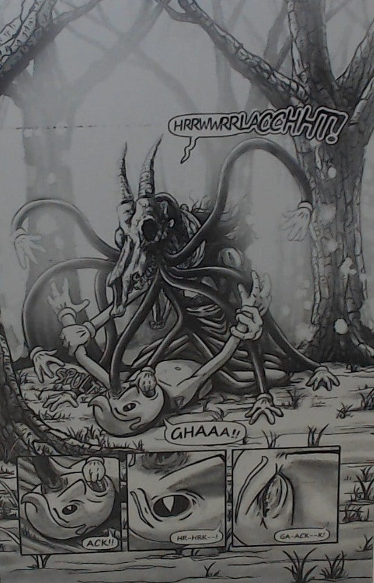 Mare Hollow: The Shoemaker #1  - Page 14 - Black - Comic Printer Plate - PRESSWORKS