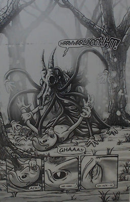 Mare Hollow: The Shoemaker #1  - Page 14 - Black - Comic Printer Plate - PRESSWORKS