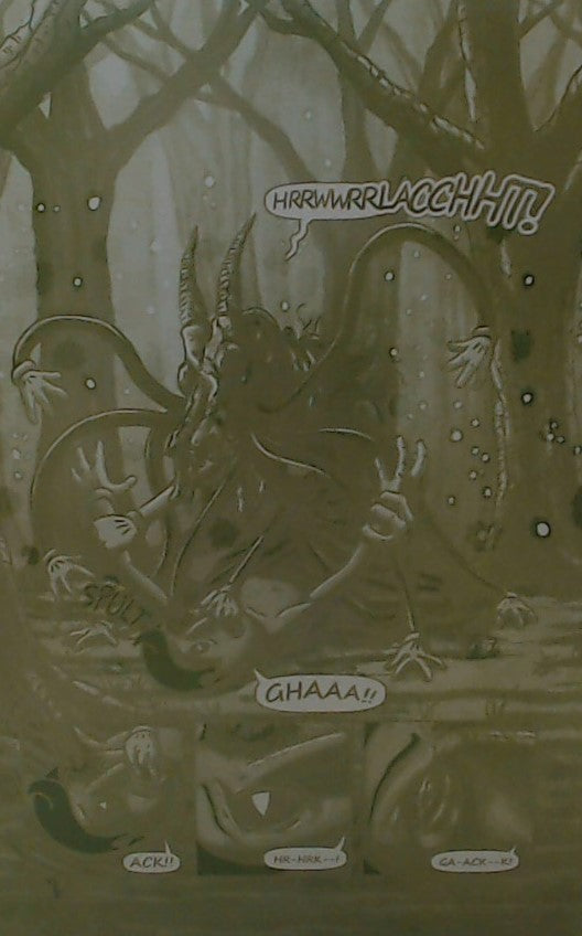 Mare Hollow: The Shoemaker #1  - Page 14 - Yellow - Comic Printer Plate - PRESSWORKS