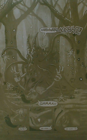 Mare Hollow: The Shoemaker #1  - Page 14 - Yellow - Comic Printer Plate - PRESSWORKS
