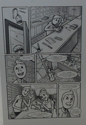 Mare Hollow: The Shoemaker #1  - Page 18 - Black - Comic Printer Plate - PRESSWORKS