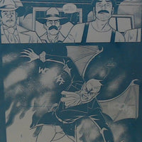 Midnight Western Theatre #1 - Second Print - Page 14 - Cyan - Comic Printer Plate - PRESSWORKS