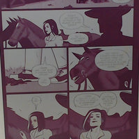 Midnight Western Theatre: Witch Trials #1 - Page 20 - Magenta - Comic Printer Plate - PRESSWORKS