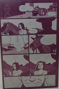 Midnight Western Theatre: Witch Trials #1 - Page 20 - Magenta - Comic Printer Plate - PRESSWORKS