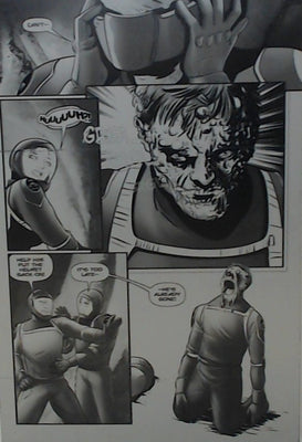 Quicksand #3 - Page 20 - Black - Comic Printer Plate - PRESSWORKS