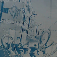 Quicksand #1 - Page 2 - Cyan - Splash - Comic Printer Plate - PRESSWORKS