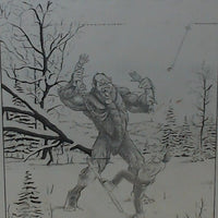 Ranger Stranger Trade Paperback - Page 142 - Black - Comic Printer Plate - PRESSWORKS - Tyler Jensen