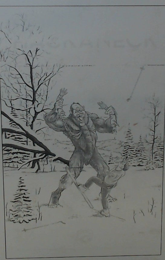 Ranger Stranger Trade Paperback - Page 142 - Black - Comic Printer Plate - PRESSWORKS - Tyler Jensen