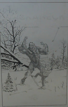Ranger Stranger Trade Paperback - Page 142 - Black - Comic Printer Plate - PRESSWORKS - Tyler Jensen