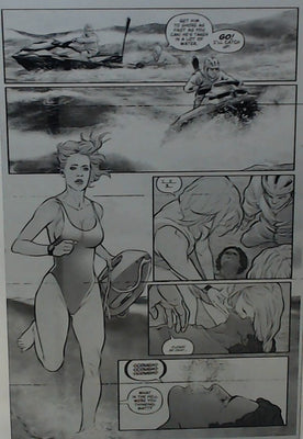 Third Wave '99 #1 - Comics on Coffee Variant - Page 5 - Black - Comic Printer Plate - PRESSWORKS