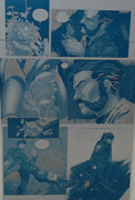 Wild Cosmos #1 - Page 11 - Cyan - Comic Printer Plate - PRESSWORKS