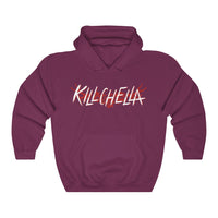 Killchella (White Logo Design) - Heavy Blend™ Hooded Sweatshirt