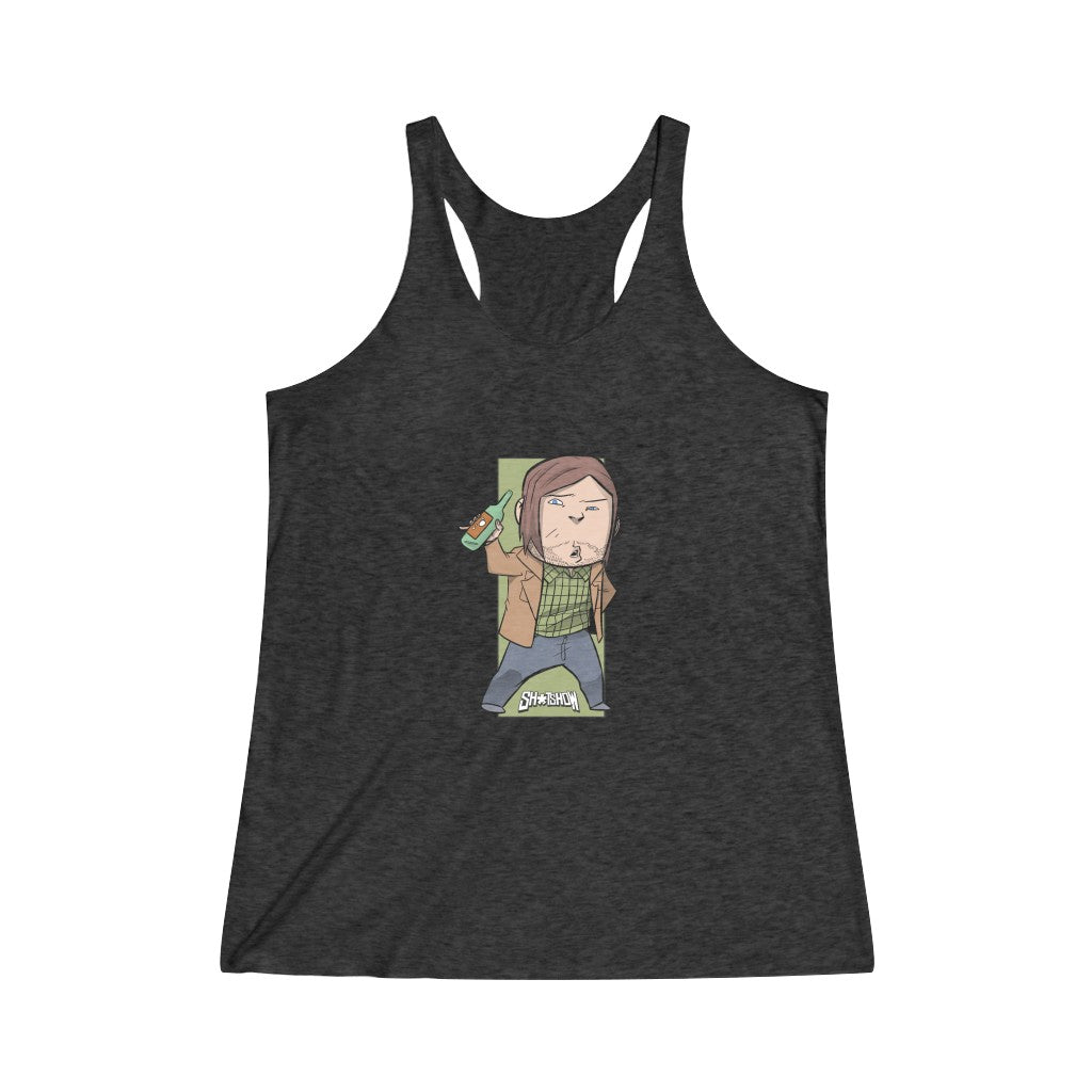 Shitshow (Manga Rich Design) - Women's Tri-Blend Racerback Tank