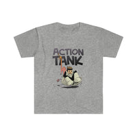 Action Tank - Sledding Design- Unisex Softstyle T-Shirt