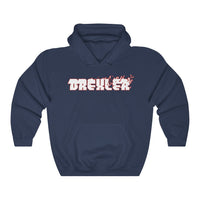 Drexler (White Logo Design) - Heavy Blend™ Hooded Sweatshirt