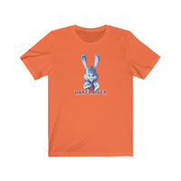 Stabbity Bunny (Harerasier Front Facing Design) - Unisex Jersey Short Sleeve Tee