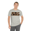 Scout Comics - Black Logo - Unisex Jersey Short Sleeve Tee