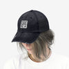 Code 45 (White Logo Design) - Unisex Trucker Hat