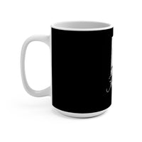 Forever Maps (Horseback Logo Design) - Black Coffee Mug 15oz