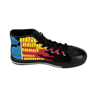 Sam and His Talking Gun - Sam & Logo - Men's High-top Sneakers