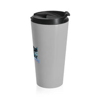 Headless (Gremlin Design) - Grey Stainless Steel Travel Mug