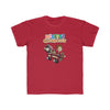 Misfitz Clubhouse - Logo/Skateboard Design - Kids Regular Fit Tee