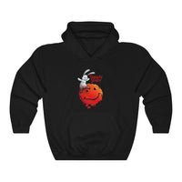 Stabbity Bunny (#1 Cover Design) - Heavy Blend™ Hooded Sweatshirt