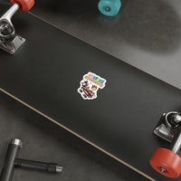 Misfitz Clubhouse - Logo/ Skate Board Design - Die-Cut Stickers