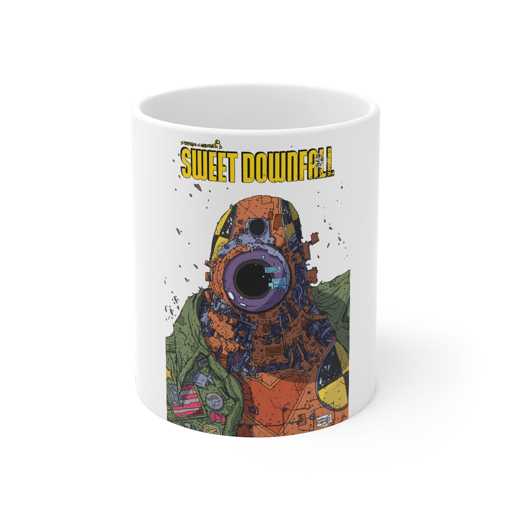Sweetdownfall (Robot Design) - 11oz Coffee Mug