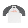 Third Wave 99 - Passion Fruit Design - Unisex 3\4 Sleeve Baseball Tee