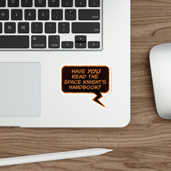 Oswald and the Star-Chaser - Big Question - Die-Cut Stickers