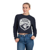 Ranger Stranger - B&W Logo - Women's Cropped Sweatshirt