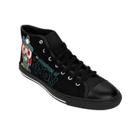 The Adventures of Byron - Logo -Men's High-top Sneakers