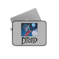 Distorted (Promo 1 Design) - Grey Laptop Sleeve