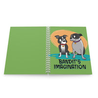 Bandit - Bandit and Friends - Spiral Notebook