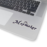 The Mapmaker (Logo Design) - Kiss-Cut Stickers