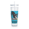 Bandit - This is How I Roll - Plastic Tumbler with Straw