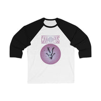 Canopus - Moon Design -  Unisex 3\4 Sleeve Baseball Tee