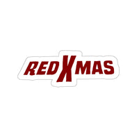 Red XMAS (Logo Design) - Kiss-Cut Stickers