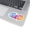 By The Horns (Logo Design) - Kiss-Cut Stickers